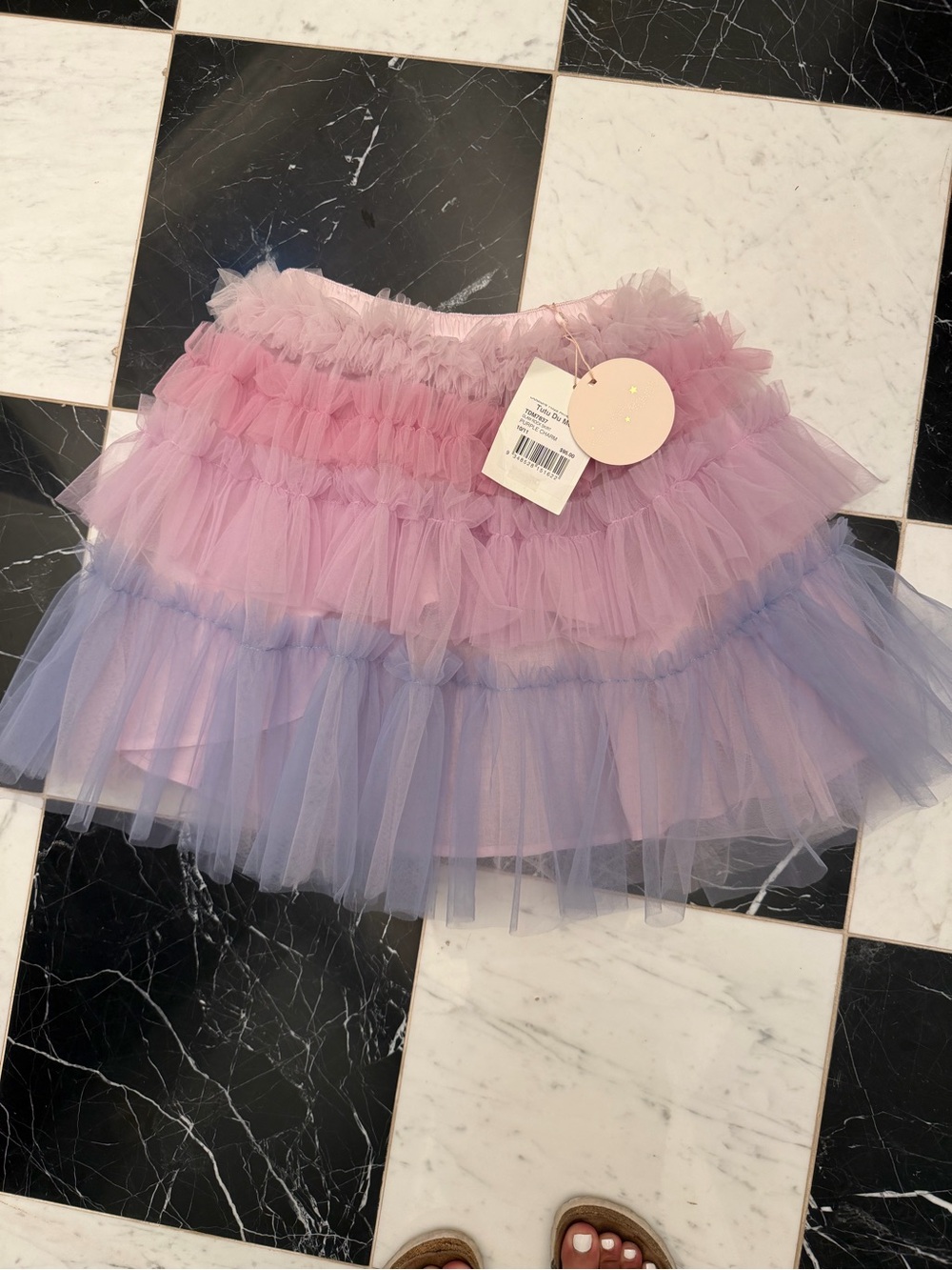 Tutu Du Monde Pink and Lavender Layered Tulle Skirt